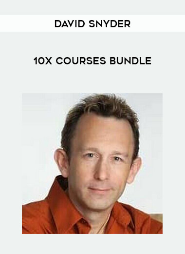 David Snyder - 10x Courses Bundle courses available download now.