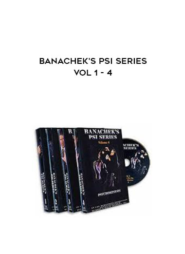 Banachek's PSI Series - Vol 1 - 4 courses available download now.