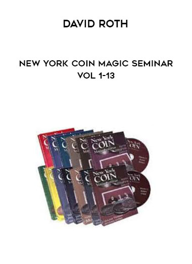 David Roth - New York Coin Magic Seminar Vol 1-13 courses available download now.