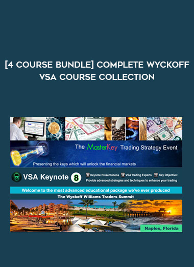 [4 Course Bundle] Complete Wyckoff VSA Course Collection from https://roledu.com