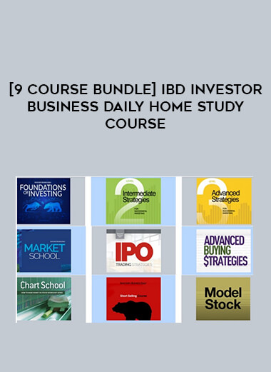 [9 Course Bundle] IBD Investor Business Daily Home Study Course from https://roledu.com