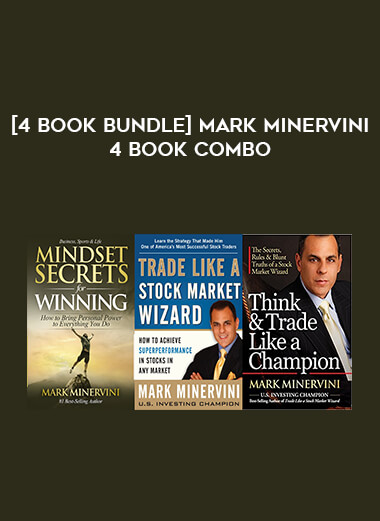 [4 Book Bundle] Mark Minervini 4 Book Combo from https://roledu.com