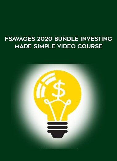 Fsavages 2020 Bundle Investing Made simple video course from https://roledu.com